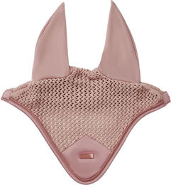 Produktbild von Equestrian Stockholm Fliegenhaube Modern Midsummer aus Baumwolle in Rosa für Vollblut