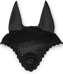 Equestrian Stockholm Fliegenhaube Velvet Black Full Schwarz aus Baumwolle und Polyester – Bild 1 von 1