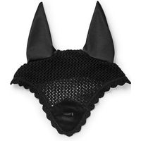 Produktbild von Equestrian Stockholm Fliegenhaube Velvet Black Full Schwarz aus Baumwolle und Polyester
