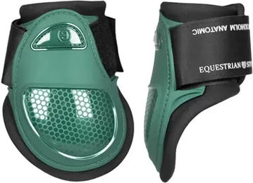 Produktbild von Equestrian Stockholm Gamaschen Anatomischer Beinschutz für Pferde aus Neopren Grün Größe M