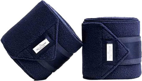 Equestrian Stockholm Gamaschen aus Fleece in Blau – Bild 1 von 1