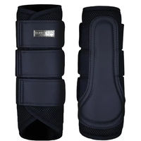 Produktbild von Equestrian Stockholm Gamaschen Classic Mesh aus Kunstleder Blau XL