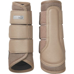 Equestrian Stockholm Gamaschen Classic Mesh Brushing Boots Sand Größe M – Bild 1 von 3