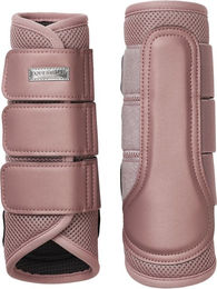 Produktbild von Equestrian Stockholm Gamaschen Mesh aus Kunstleder Pink XL