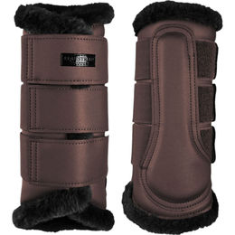 Equestrian Stockholm Gamaschen Modern Mocha für Pferde Größe M aus Baumwolle Braun – Bild 1 von 4
