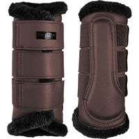 Produktbild von Equestrian Stockholm Gamaschen Modern Mocha für Pferde Größe M aus Baumwolle Braun