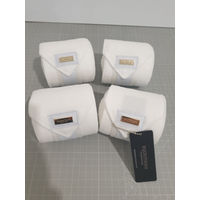 Produktbild von Equestrian Stockholm Gamaschen Weiß Gold Fleece Größe M