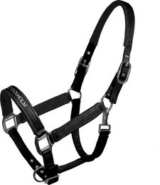 Produktbild von Equestrian Stockholm Halfter Line Fleece Schwarz für Warmblut