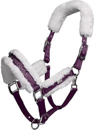 Produktbild von Equestrian Stockholm Halfter und Longiergurt Set für Pferde mit Plüschbesatz