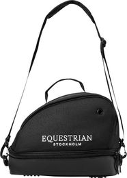 Equestrian Stockholm Helmtasche in Schwarz One Size – Bild 1 von 1