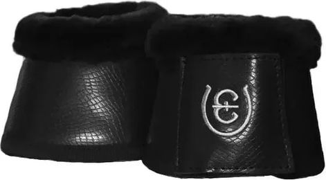 Produktbild von Equestrian Stockholm Hufglocken aus Kunstleder in Schwarz Größe S