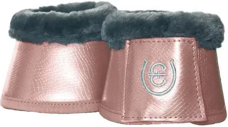 Produktbild von Equestrian Stockholm Hufglocken aus Kunstleder in Schwarz oder Rosa Größe S