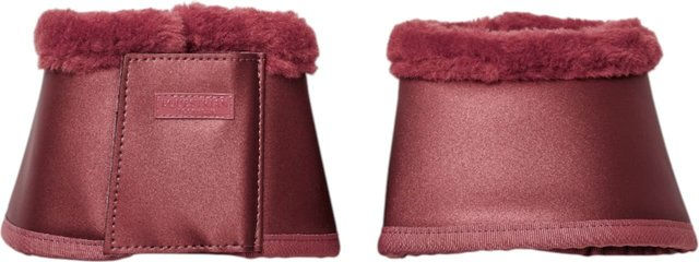 Equestrian Stockholm Hufglocken aus Plüsch in Rosa und Bordeaux Größe XL – Bild 1 von 1