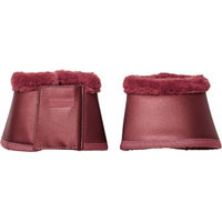 Produktbild von Equestrian Stockholm Hufglocken aus Plüsch in Rosa und Bordeaux Größe XL