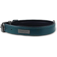 Produktbild von Equestrian Stockholm Hundehalsband Aurora Blues aus Leder Blau 50 cm