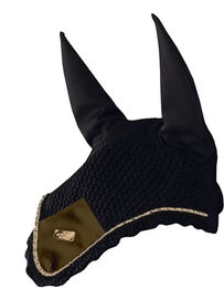 Produktbild von Equestrian Stockholm Lange Mütze für Pferde in Schwarz Gold oder Blau