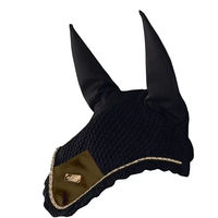 Produktbild von Equestrian Stockholm Lange Mütze für Pferde in Schwarz Gold oder Blau