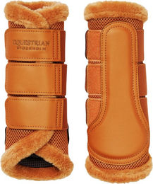 Equestrian Stockholm Mesh Fellgamaschen Chestnut Größe M – Bild 1 von 1