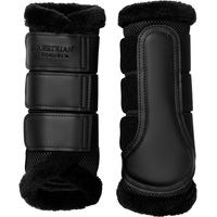 Produktbild von Equestrian Stockholm Mesh Fellgamaschen Schwarz Größe L