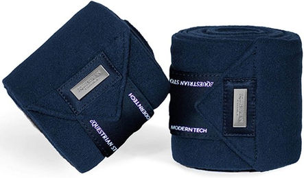 Equestrian Stockholm Modern Tech Fleecebandagen Navy Marine aus Polyester – Bild 1 von 1