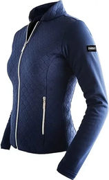 Produktbild von Equestrian Stockholm Next Generation Daunenweste Damen Blau Größe 2XS wasserabweisend
