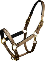 Equestrian Stockholm Nylonhalfter Line Champagne Full – Bild 1 von 1