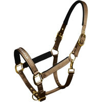 Produktbild von Equestrian Stockholm Nylonhalfter Line Champagne Full