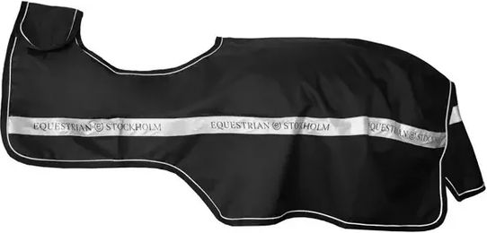 Produktbild von Equestrian Stockholm Pferdedecke Reflective Exercise Schwarz XFull