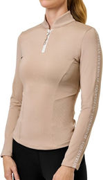 Equestrian Stockholm Power Top Longsleeve Damen Sand Größe S – Bild 1 von 1