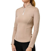 Produktbild von Equestrian Stockholm Power Top Longsleeve Damen Sand Größe S