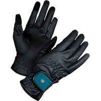 Produktbild von Equestrian Stockholm Reithandschuh Motion Unisex aus Kunstleder Teal Blue Größe 6,5