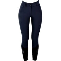 Produktbild von Equestrian Stockholm Reithose Damen Dressage Elite Full Grip Blau Größe 36