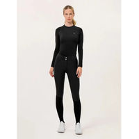 Produktbild von Equestrian Stockholm Reithose Damen Elite Full Grip Schwarz Größe 32