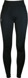 Equestrian Stockholm Reithose Damen Full-Grip Compression Supreme Dressurhose Black Edition Schwarz XS – Bild 1 von 1