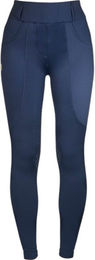 Equestrian Stockholm Reithose Damen Full-Grip Compression Supreme Dressurhose Royal Classic Schwarz Blau XXS – Bild 1 von 1