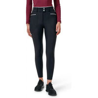 Produktbild von Equestrian Stockholm Reithose Damen Mid Grip wasserabweisend Schwarz Größe 38