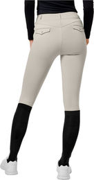 Produktbild von Equestrian Stockholm Reithose für Damen mit Knee Grip in Beige Größe XS