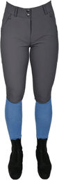 Equestrian Stockholm Reithose Jump Elite Grau Größe 44 mit Silikon – Bild 1 von 1