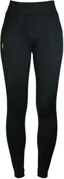 Produktbild von Equestrian Stockholm Reithose Jump Supreme Damen Full Grip Schwarz XXL