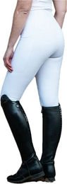 Equestrian Stockholm Reithose Movement Full Grip für Damen in Weiß Größe XS – Bild 1 von 2