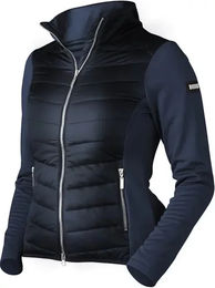 Produktbild von Equestrian Stockholm Reitjacke Damen Active Performance Full Zip Blau Fleece Größe M