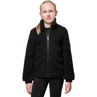 Produktbild von Equestrian Stockholm Reitjacke Fleece mit Reißverschluss für Mädchen Schwarz