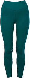 Equestrian Stockholm Reitleggings Damen Full-Grip Movement Vollbesatz Emerald Grün XXS – Bild 1 von 1