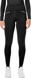 Equestrian Stockholm Reitleggings Damen Full-Grip Premium Black Pink Glimmer Vollbesatz Größe M – Bild 1 von 1