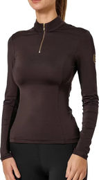 Produktbild von Equestrian Stockholm Reitshirt Damen Air Breeze Braun XL