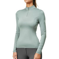 Produktbild von Equestrian Stockholm Reitshirt Damen Air Breeze Grün XL