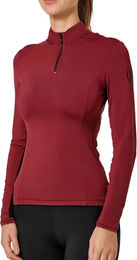Produktbild von Equestrian Stockholm Reitshirt Damen Air Breeze Sommer Rot XXL