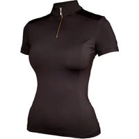 Produktbild von Equestrian Stockholm Reitshirt Damen UV-Schutz Sommer Schwarz Braun XL