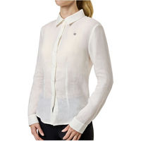 Produktbild von Equestrian Stockholm Reitshirt für Damen aus Leinen in Weiß Größe S