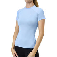 Produktbild von Equestrian Stockholm Reitshirt für Damen in Blau Grösse XXL aus Polyester ganzjährig nutzbar